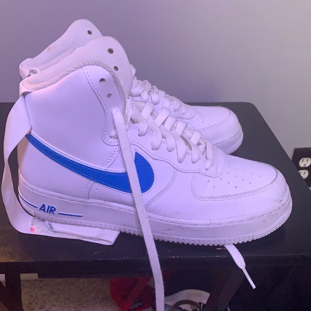 nike air force 1 high '07 blue